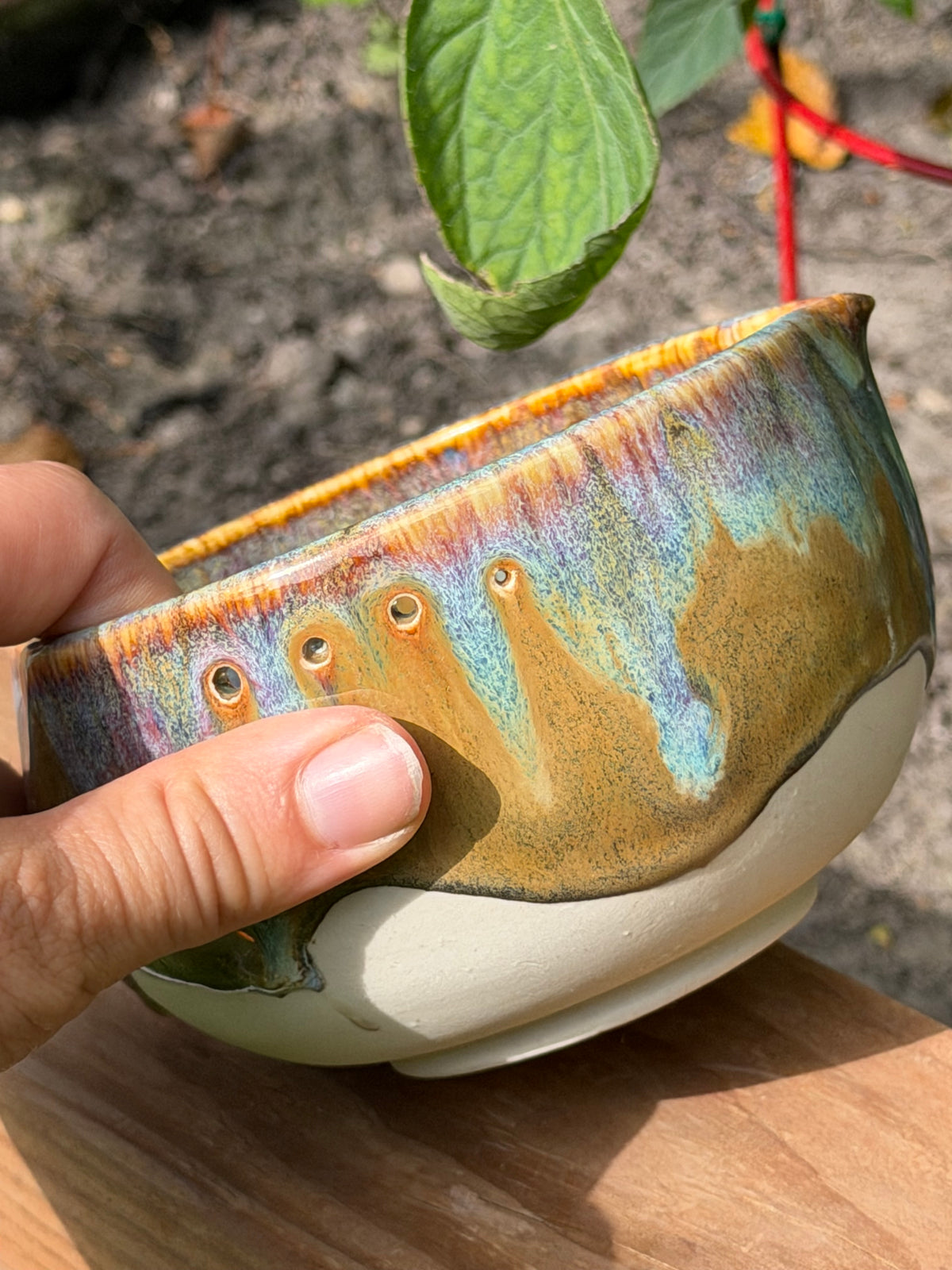 Salad Dressing Bowl
