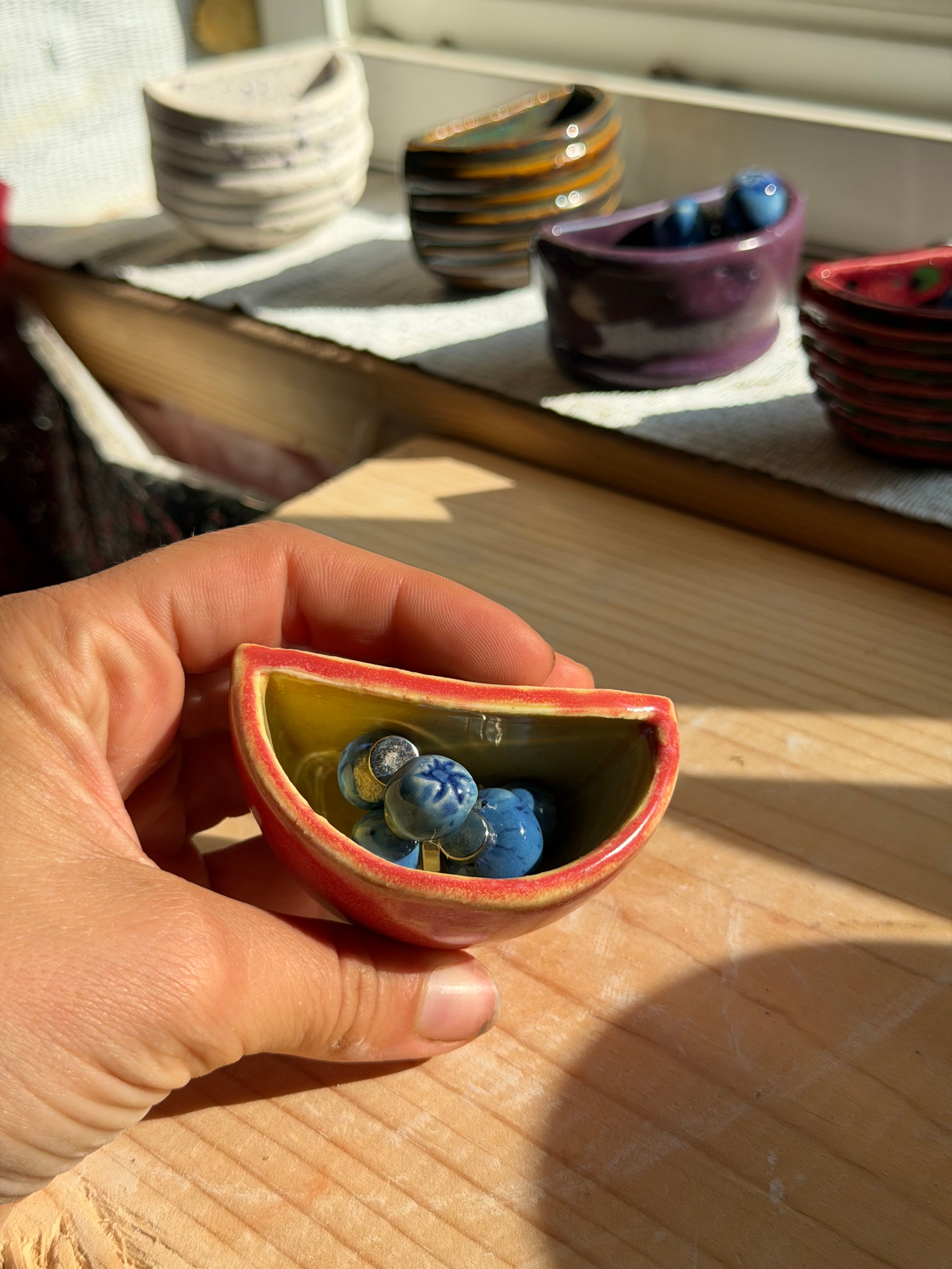 Blueberry Magnet Bowl
