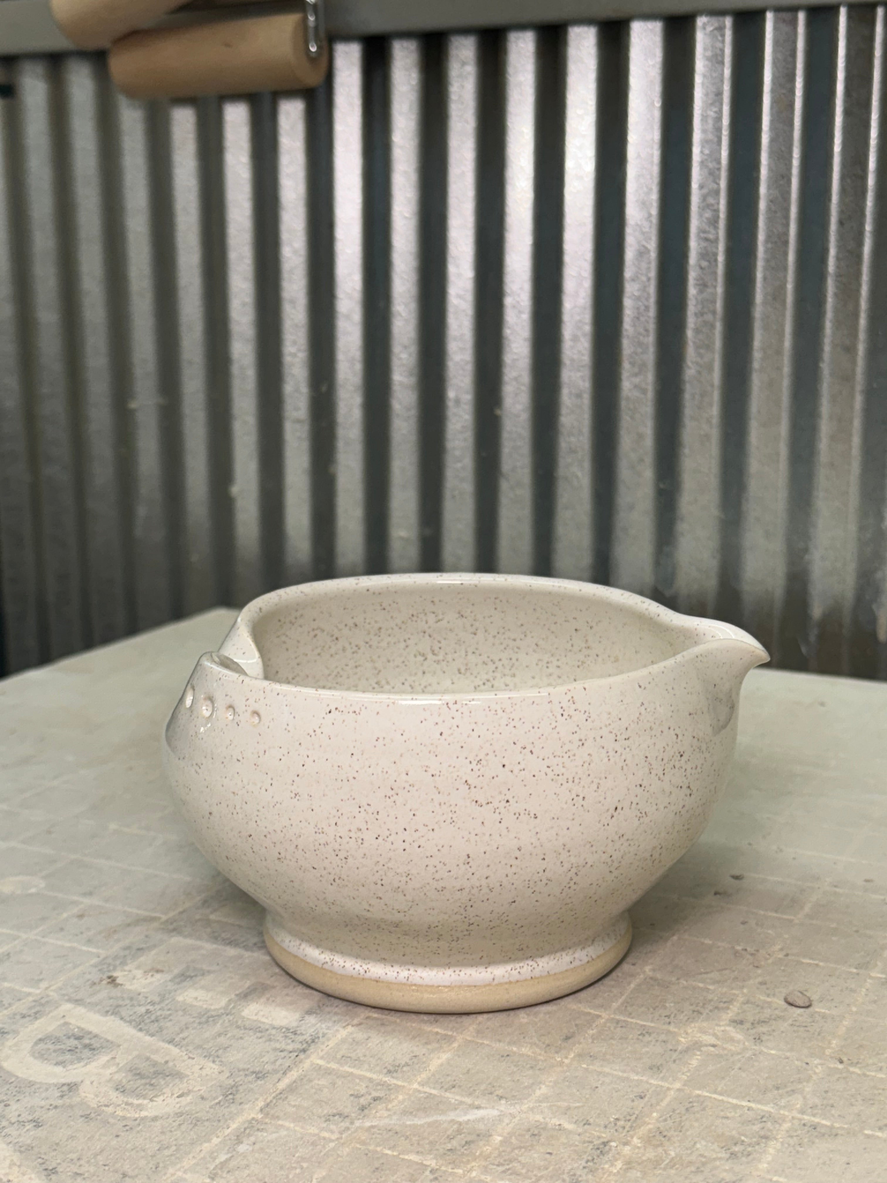 Salad Dressing Bowl