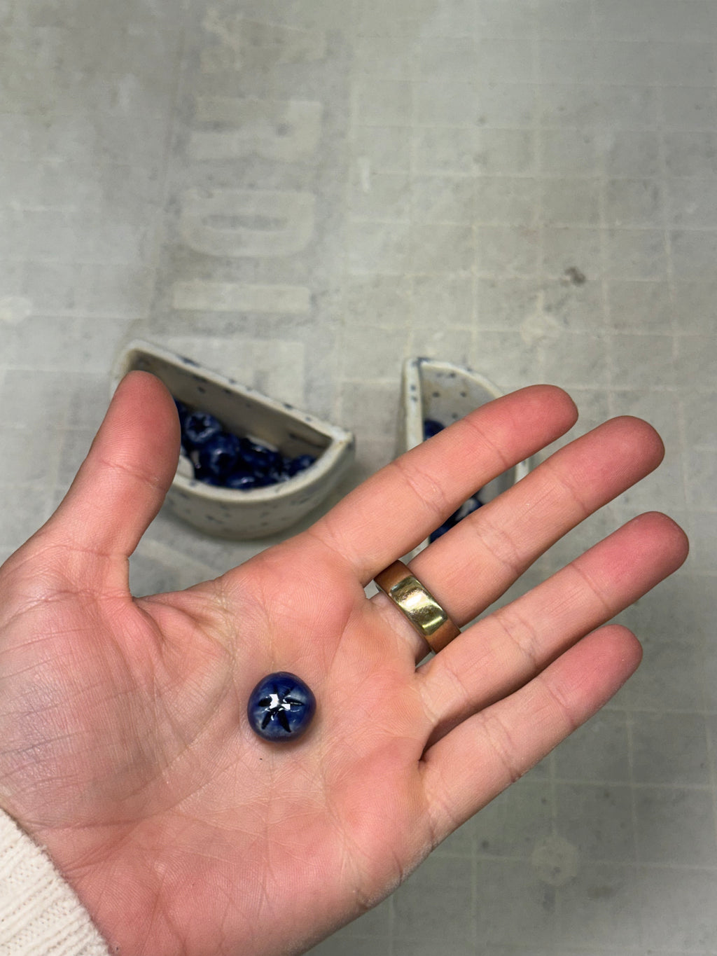 Blueberry Bowl - Indigo Rain