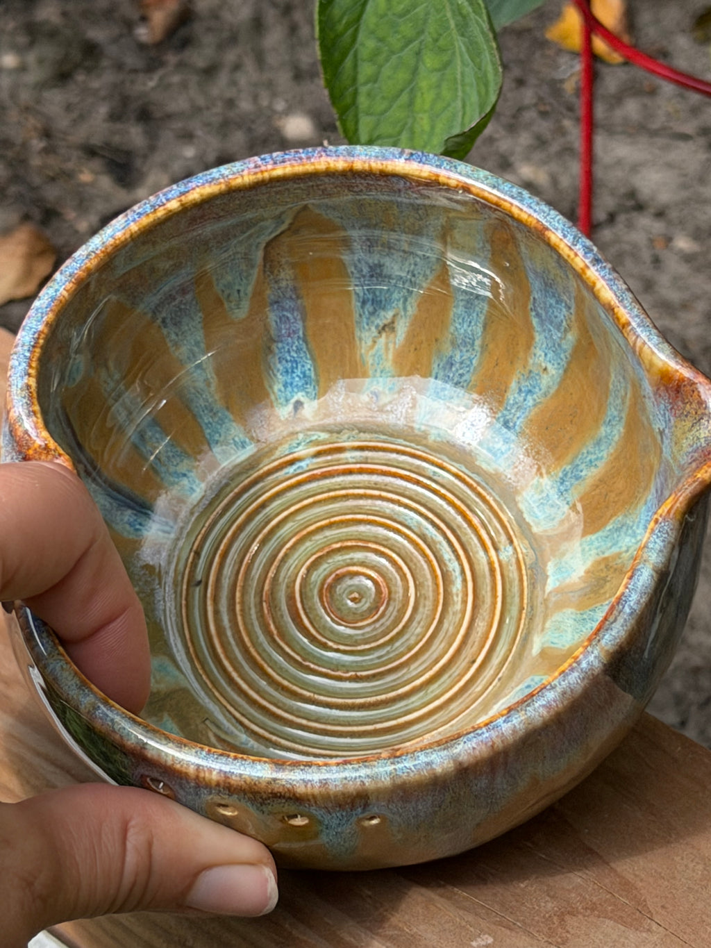 Salad Dressing Bowl