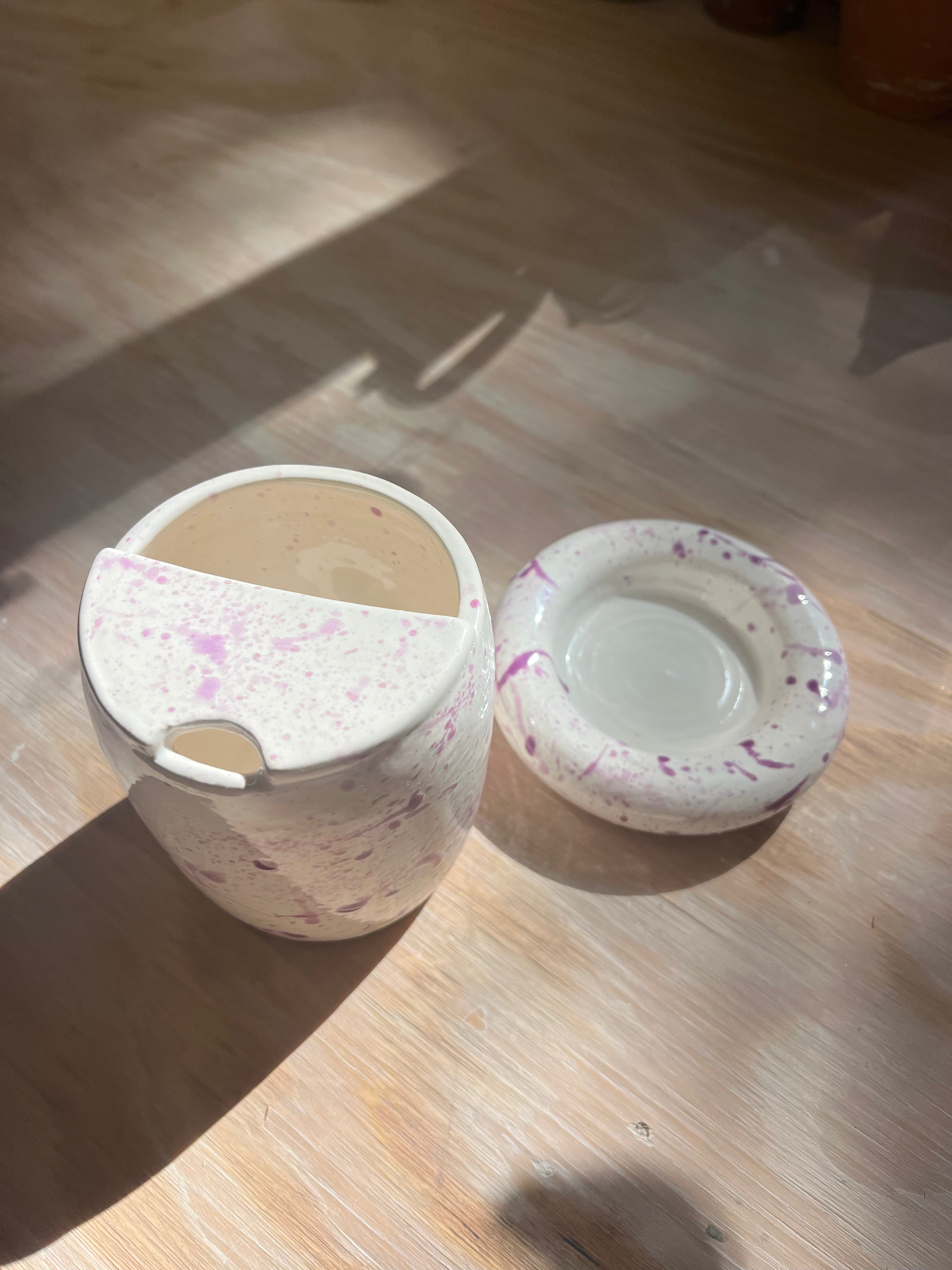 Sippy Cup & Plate Set - Splatter