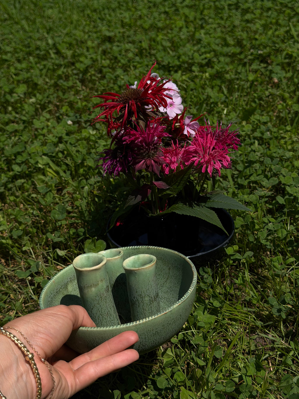 Flower Vase Green