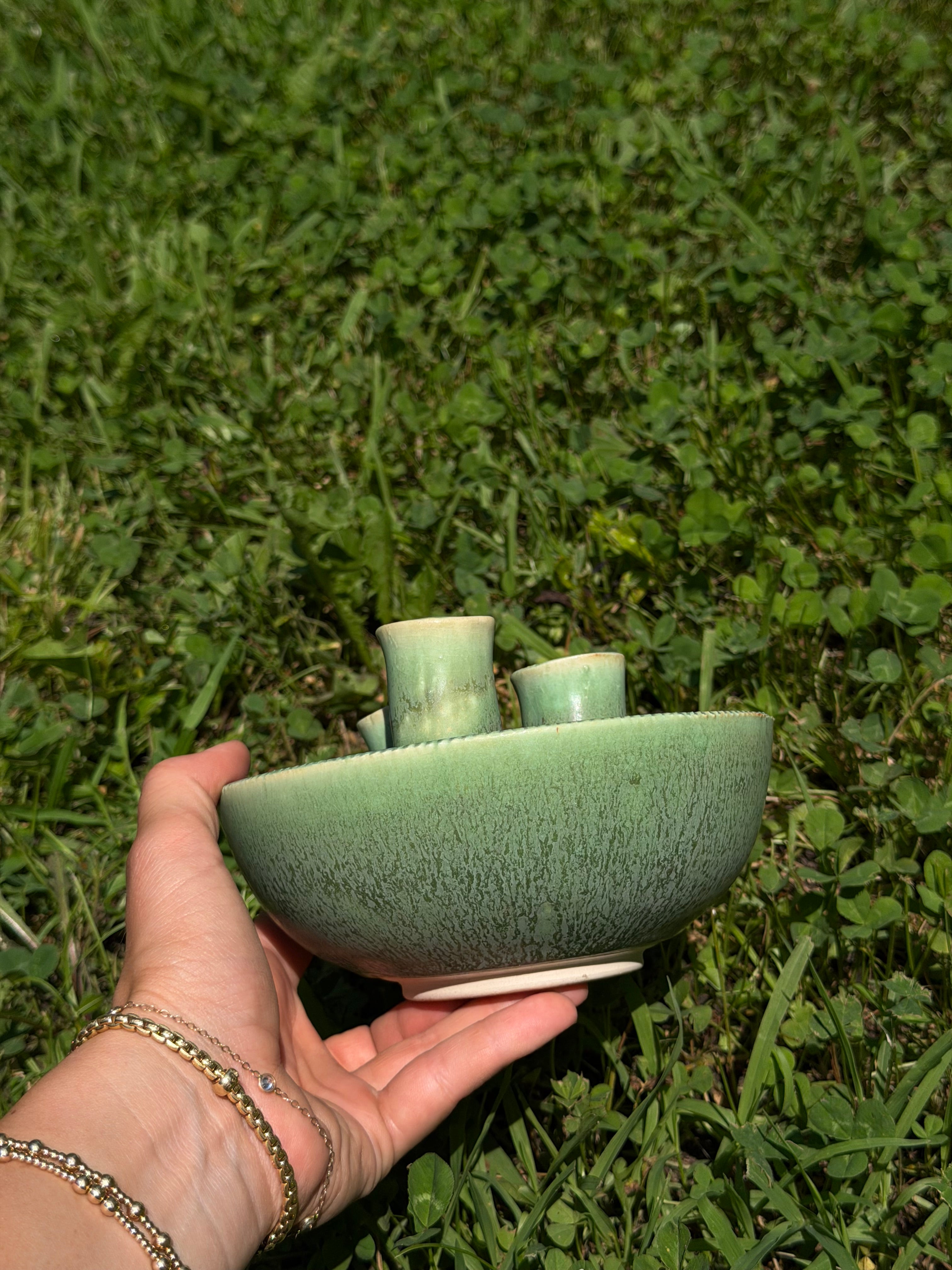 Flower Vase Green