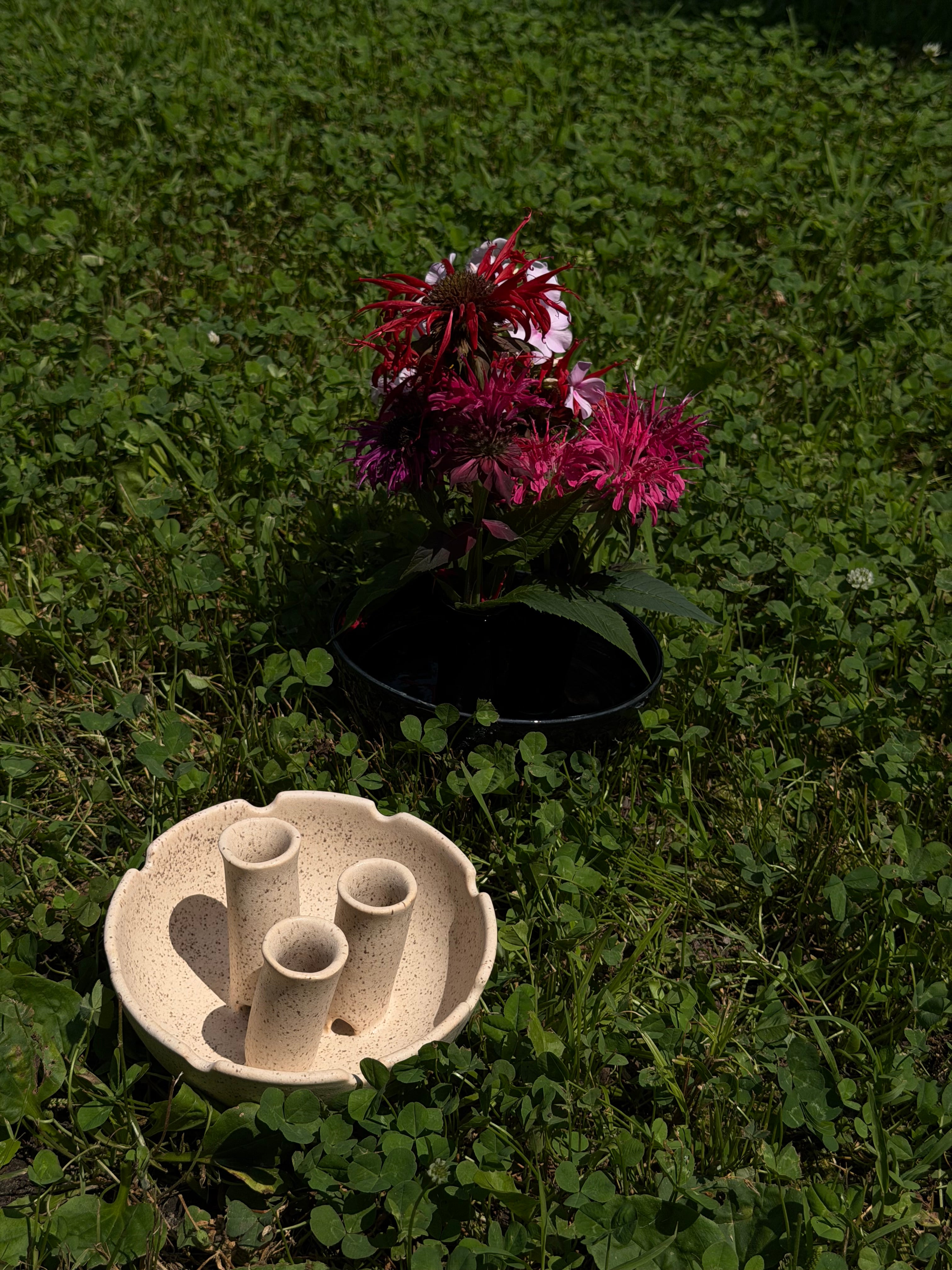 Flower Vase Tan
