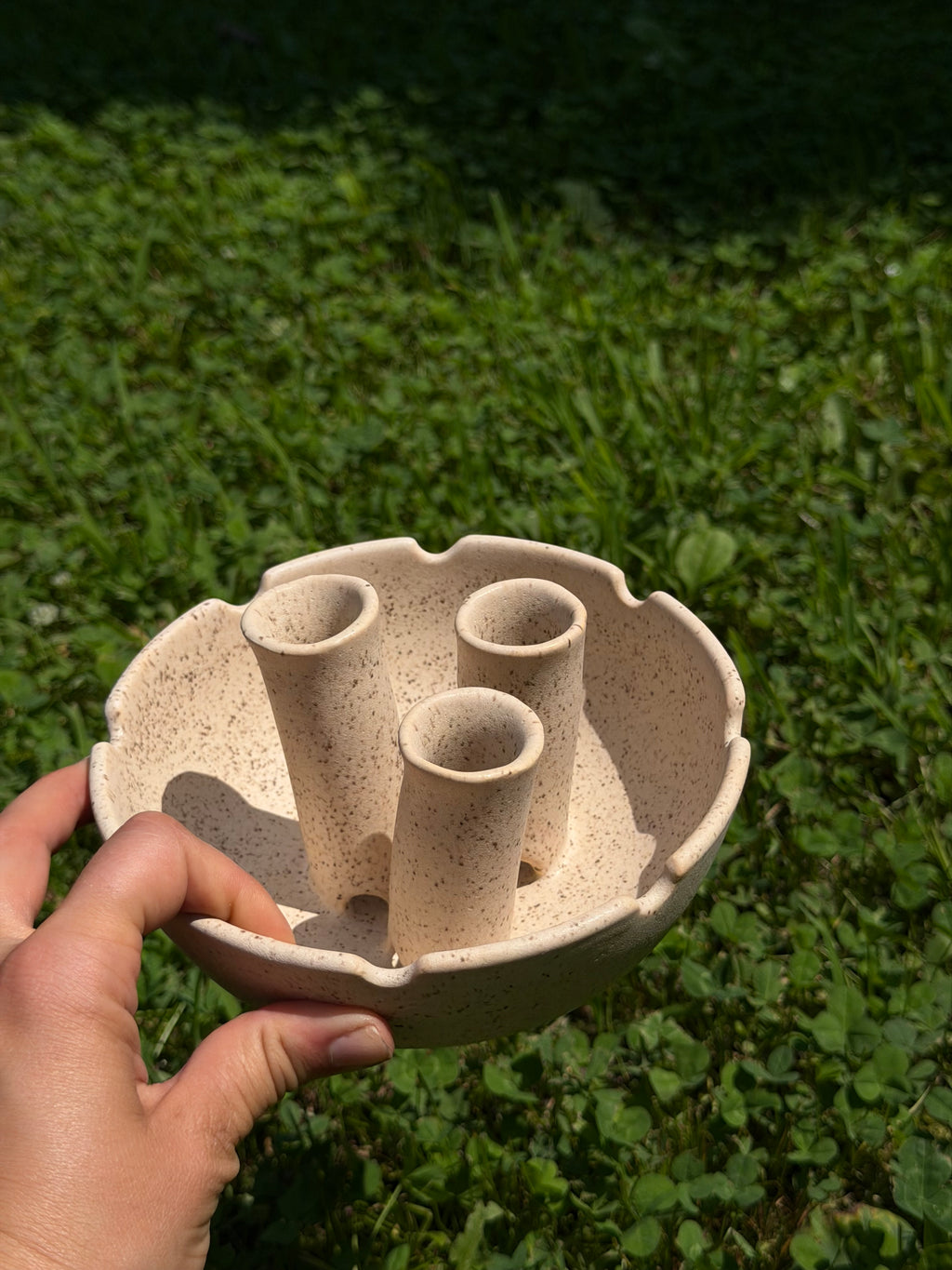 Flower Vase Tan