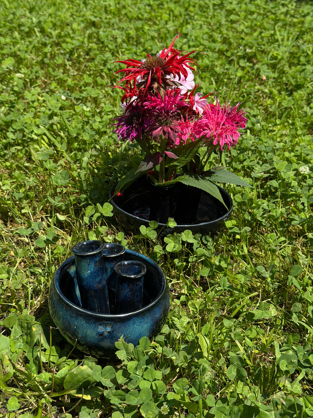 Flower Vase Blue