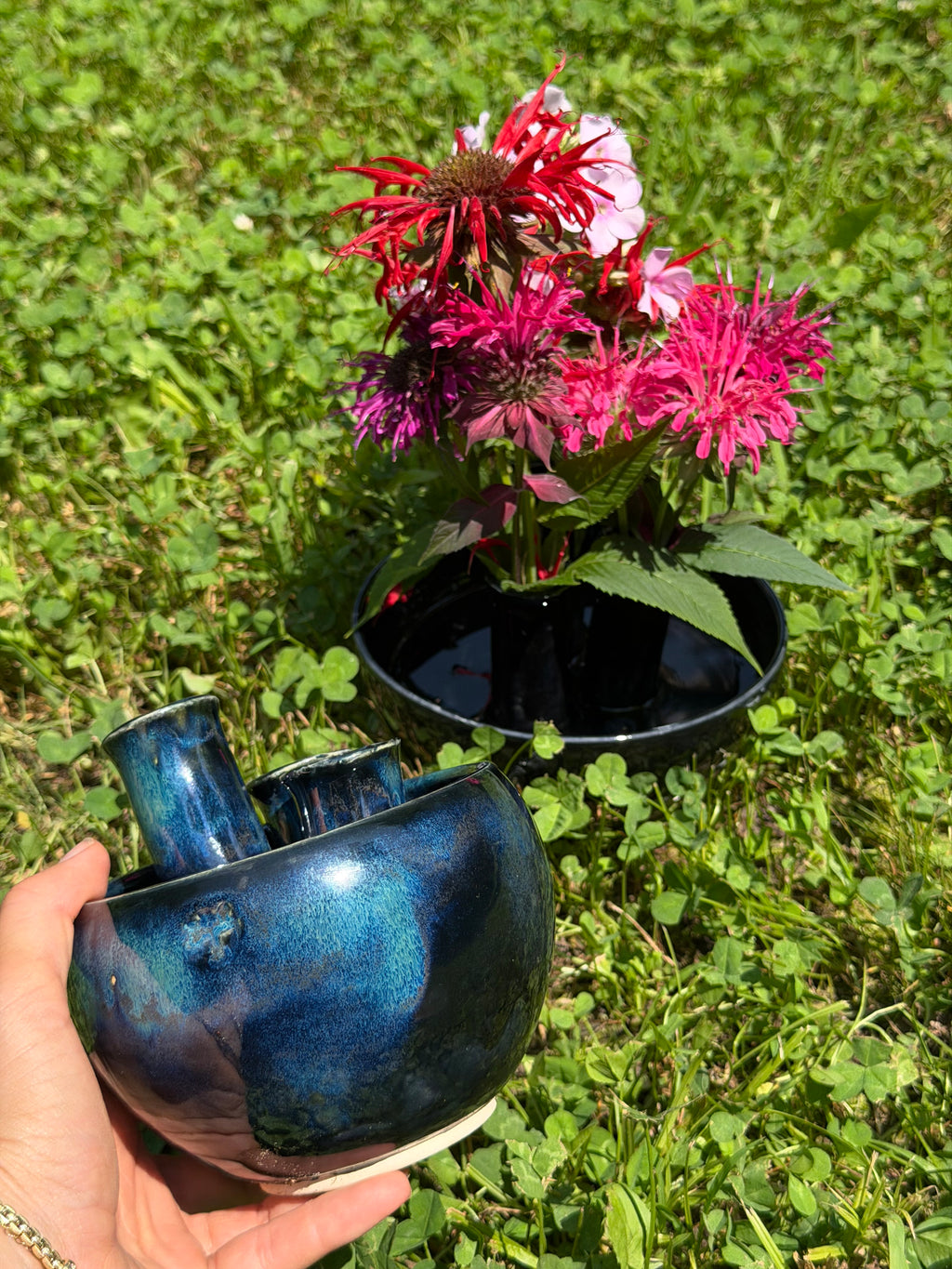 Flower Vase Blue