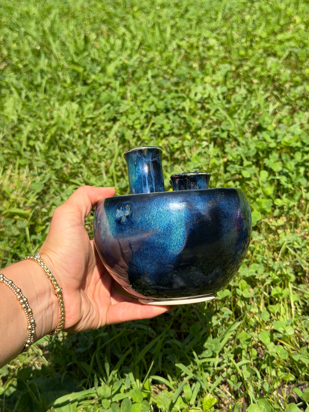 Flower Vase Blue