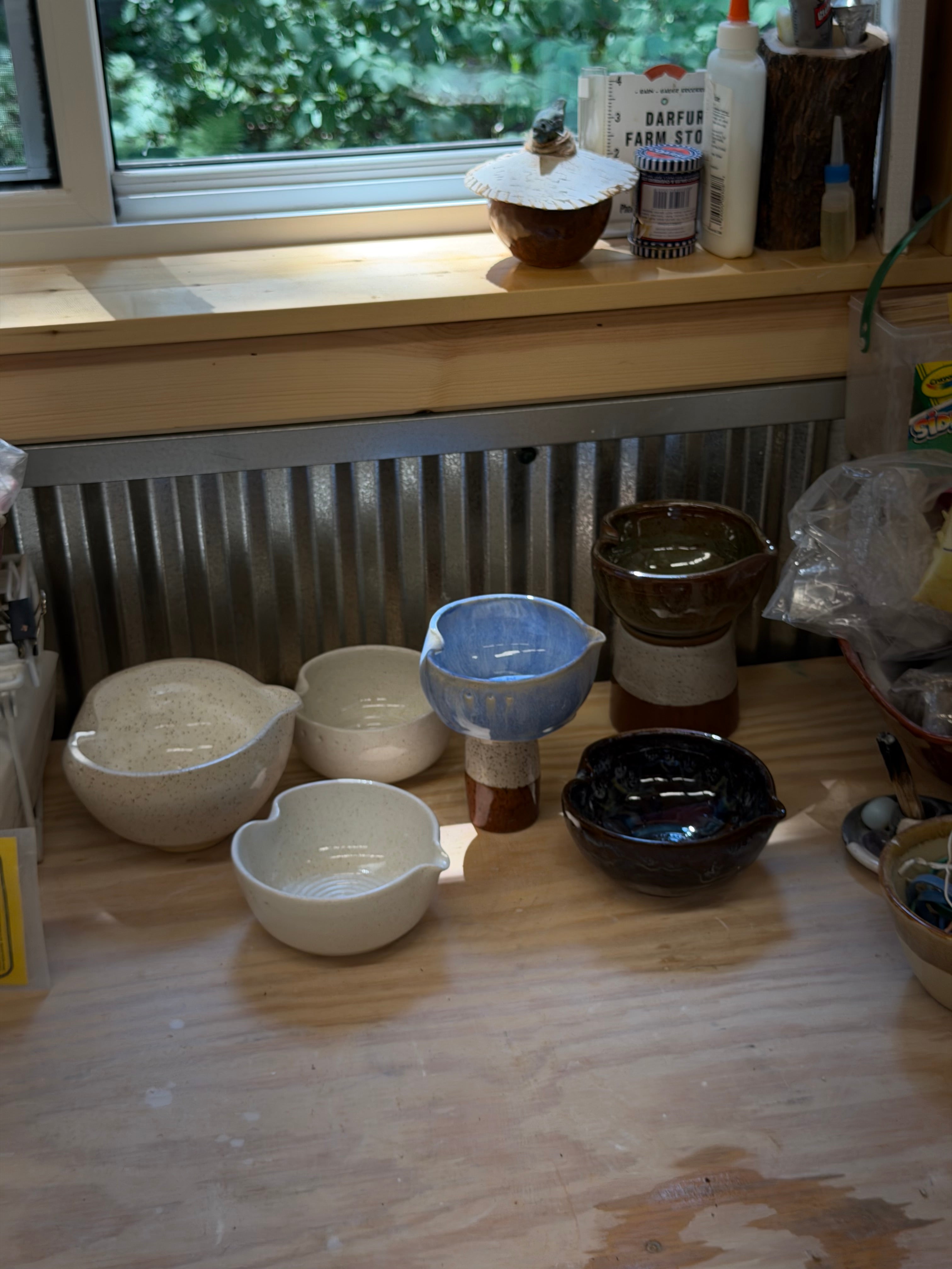 Salad Dressing Bowl