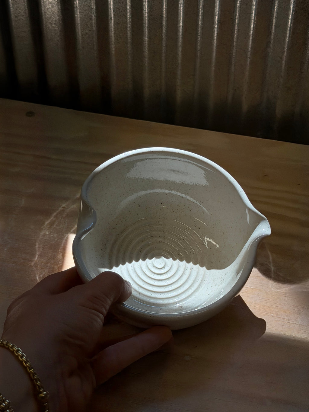 Salad Dressing Bowl (Small White)