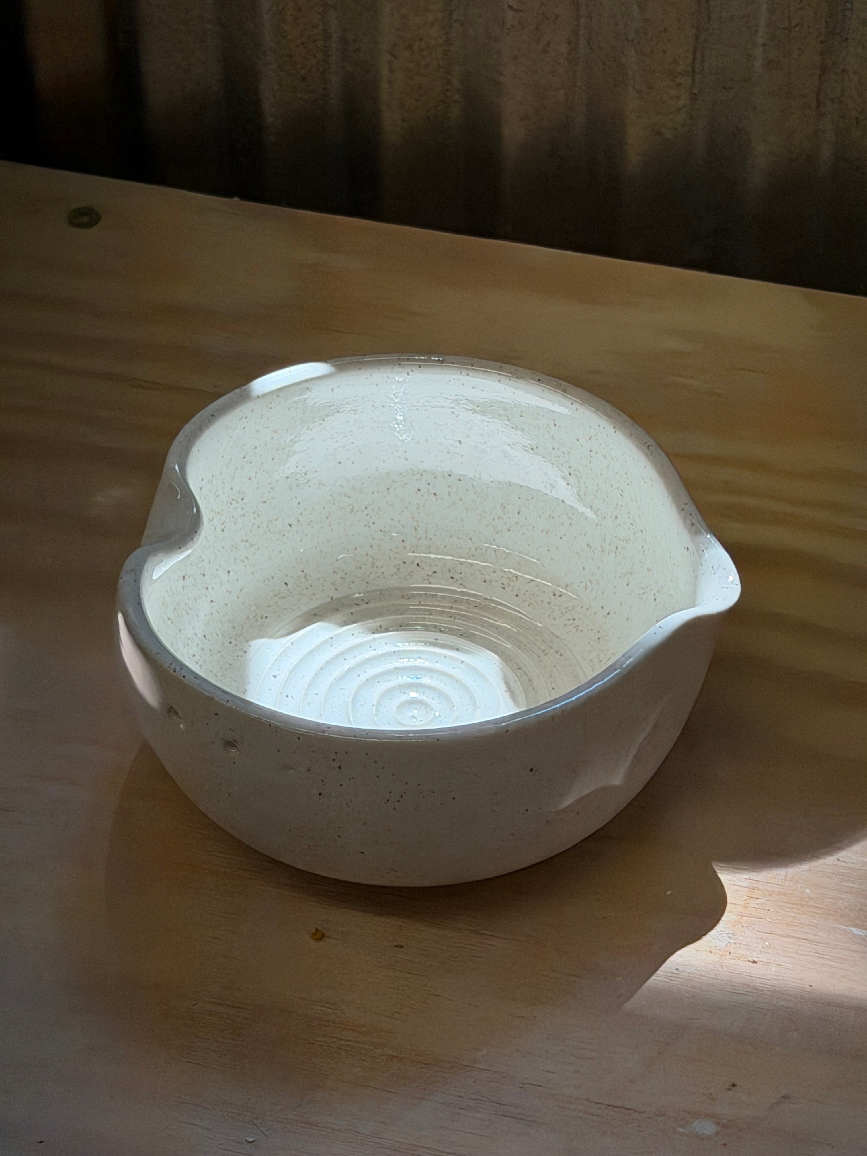 Salad Dressing Bowl (Small White)