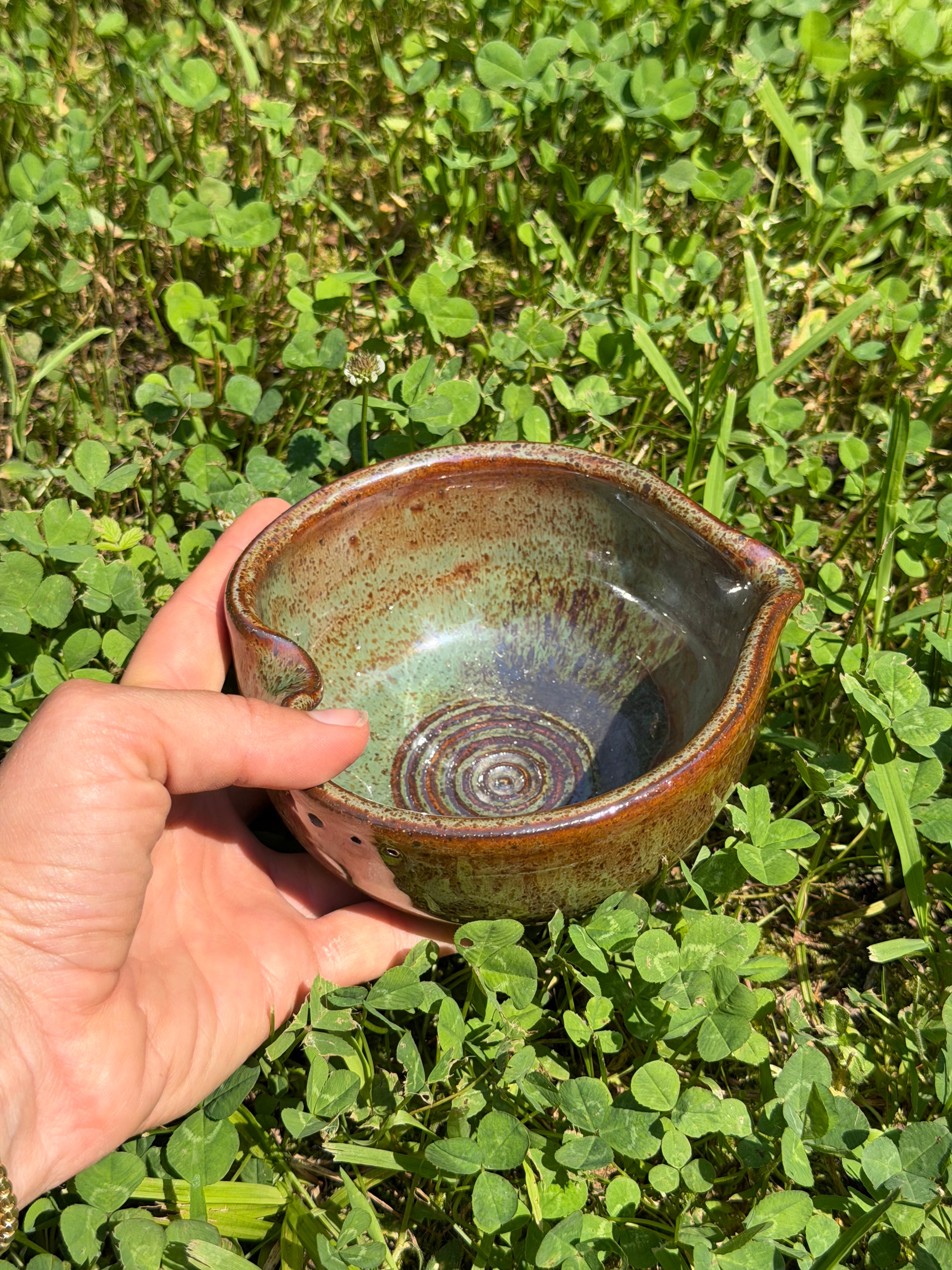 Salad Dressing Bowl