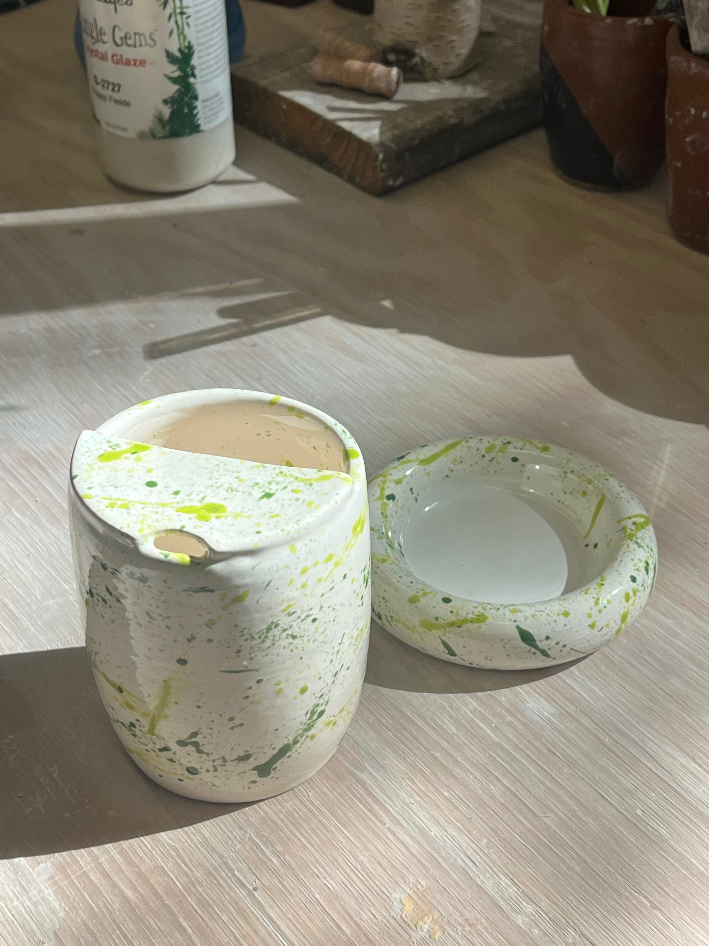 Adult Sippy Cup - Splatter