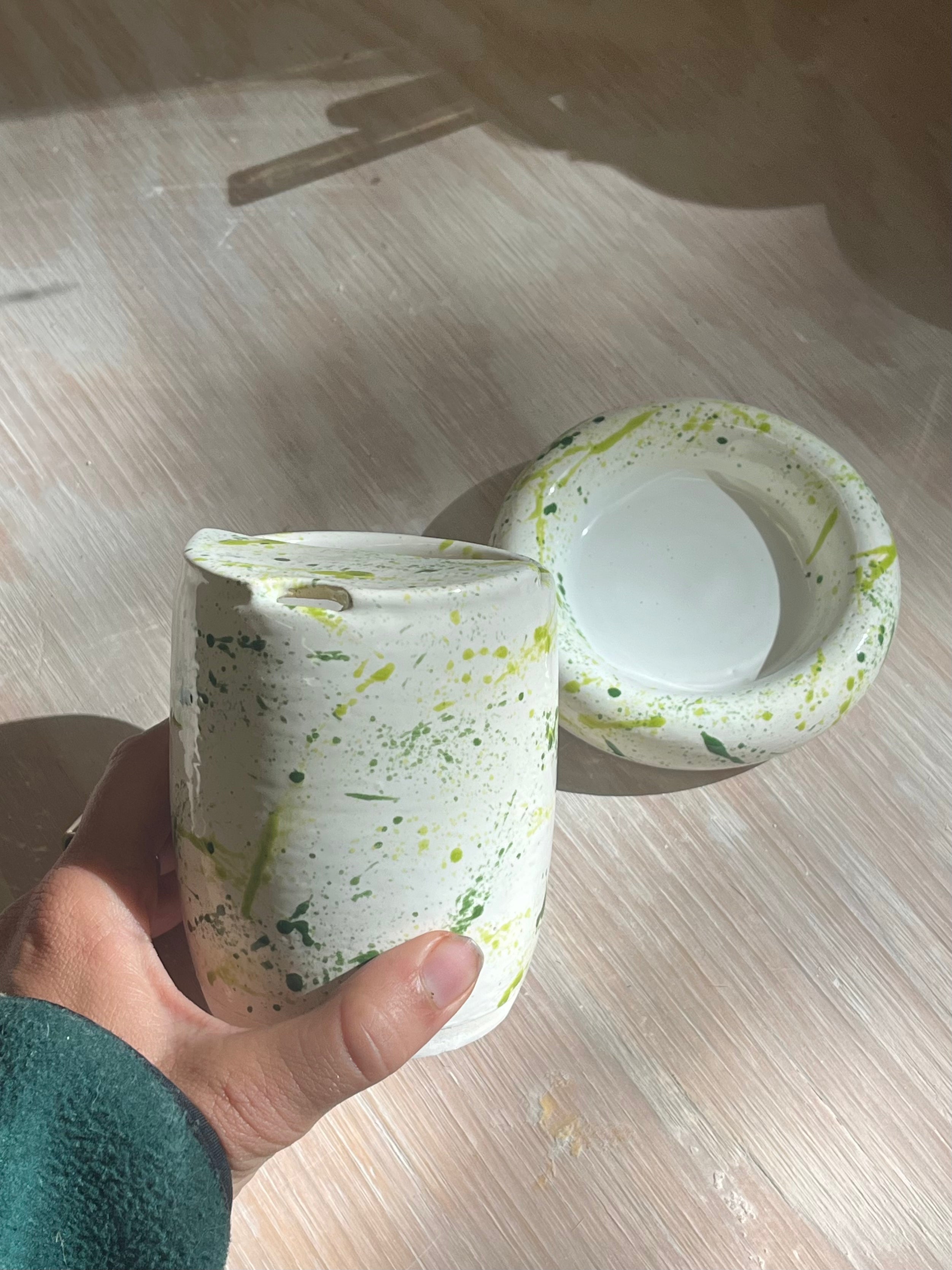 Adult Sippy Cup - Splatter