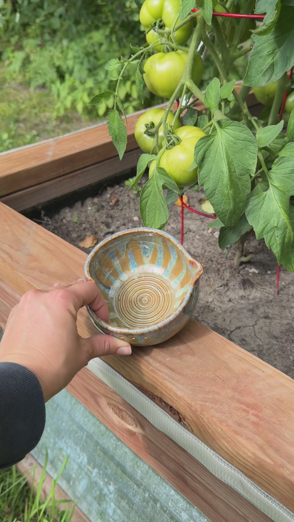 Salad Dressing Bowl