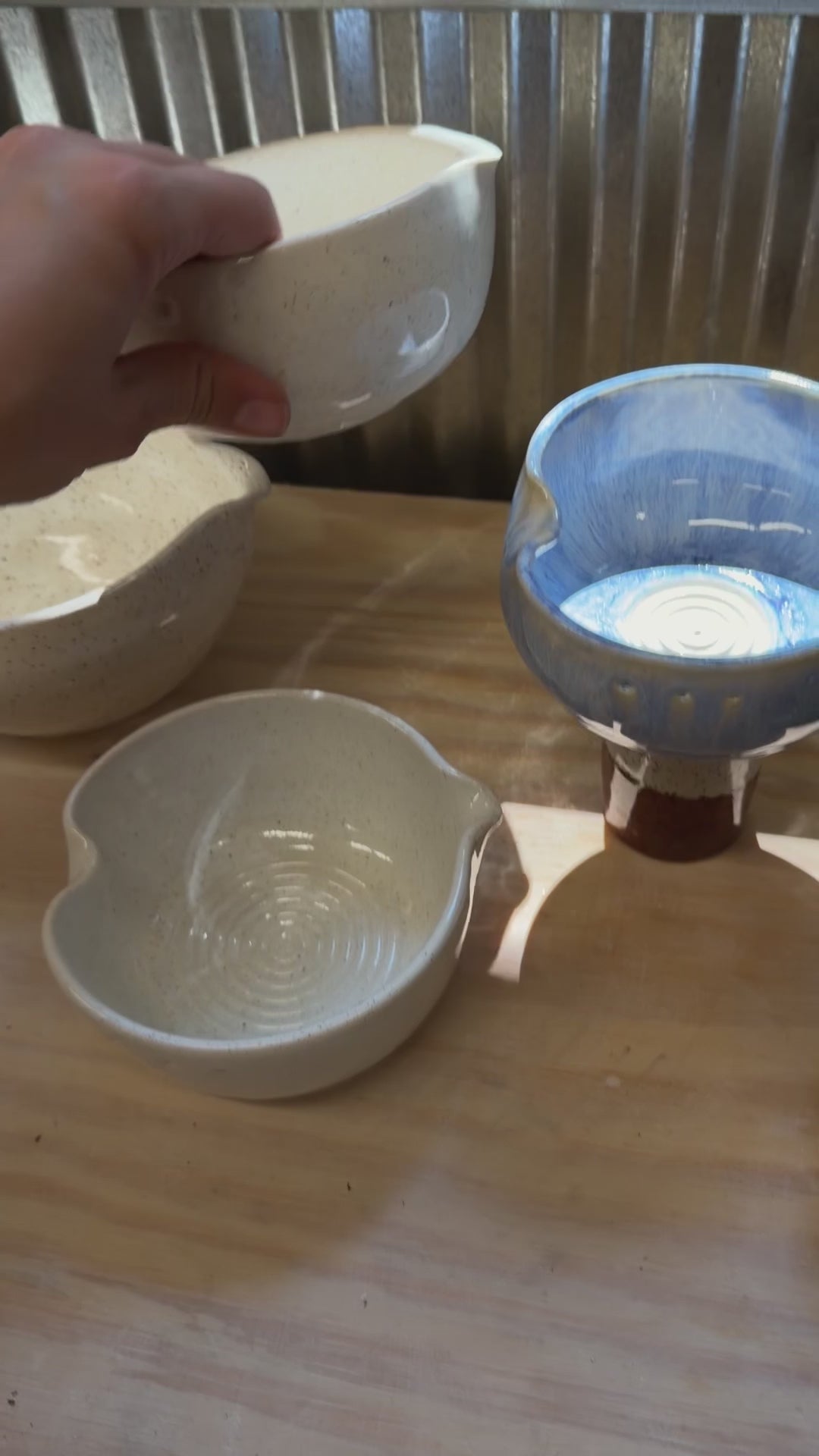 Salad Dressing Bowl (Small White)