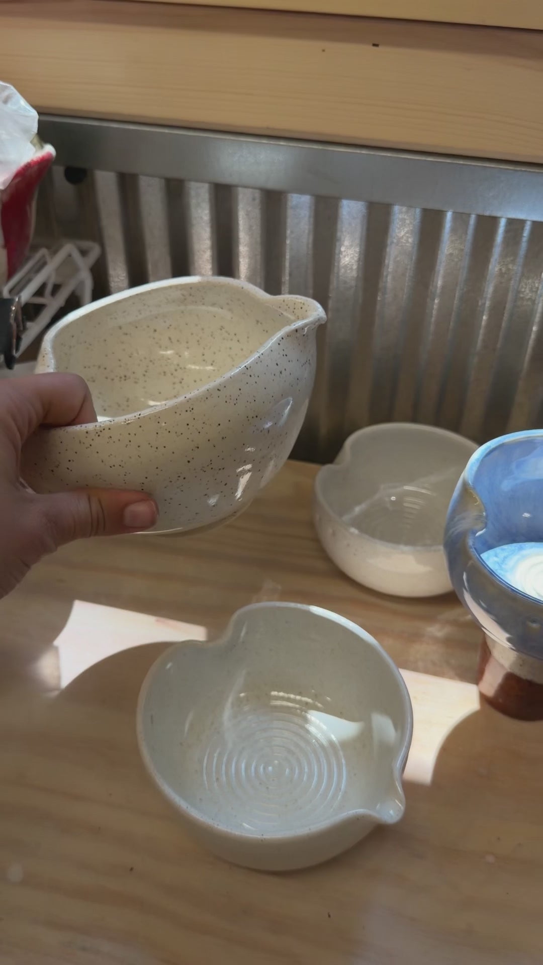 Salad Dressing Bowl (Large White)